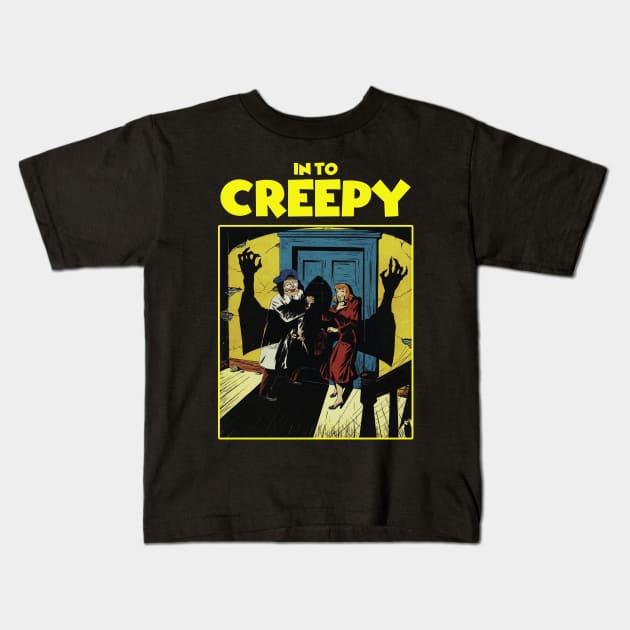 in to CREEPY Kids T-Shirt by antonimus